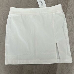 12th Tribe White Skirt